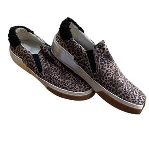 Dolce‎ Vida Slip on Fashion Sneaker Leopard Print sz